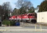 RFCC 7107 leads train RF01 into Glenwood Yard